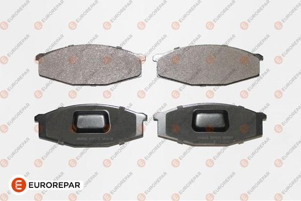 EUROREPAR 1617265380 - Kit de plaquettes de frein, frein à disque cwaw.fr