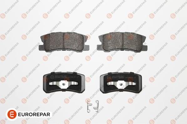 EUROREPAR 1617265280 - Kit de plaquettes de frein, frein à disque cwaw.fr