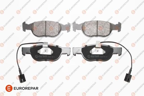 EUROREPAR 1617260080 - Kit de plaquettes de frein, frein à disque cwaw.fr