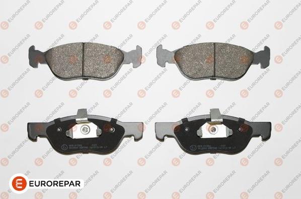 EUROREPAR 1617260380 - Kit de plaquettes de frein, frein à disque cwaw.fr