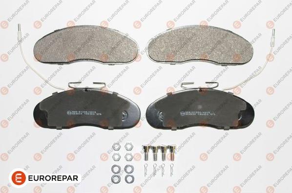 EUROREPAR 1617268080 - Kit de plaquettes de frein, frein à disque cwaw.fr