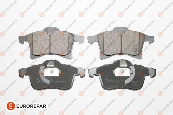 EUROREPAR 1617263980 - Kit de plaquettes de frein, frein à disque cwaw.fr