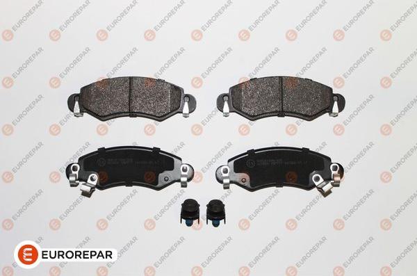 EUROREPAR 1617262680 - Kit de plaquettes de frein, frein à disque cwaw.fr