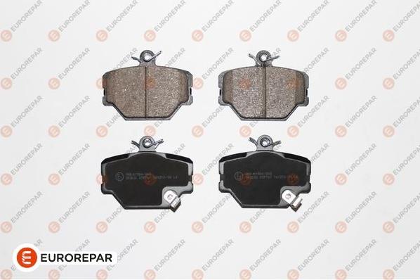 EUROREPAR 1617262880 - Kit de plaquettes de frein, frein à disque cwaw.fr