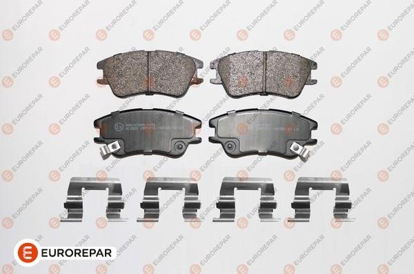 EUROREPAR 1617267680 - Kit de plaquettes de frein, frein à disque cwaw.fr