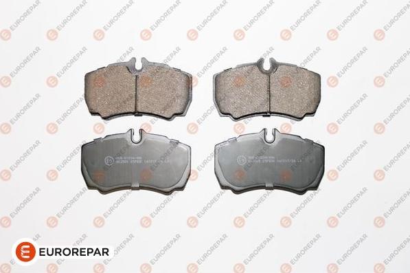 EUROREPAR 1617284180 - Kit de plaquettes de frein, frein à disque cwaw.fr