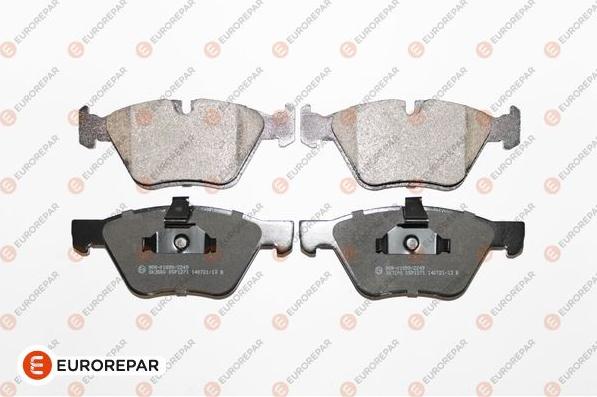 EUROREPAR 1617284280 - Kit de plaquettes de frein, frein à disque cwaw.fr