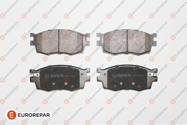 EUROREPAR 1617285580 - Kit de plaquettes de frein, frein à disque cwaw.fr