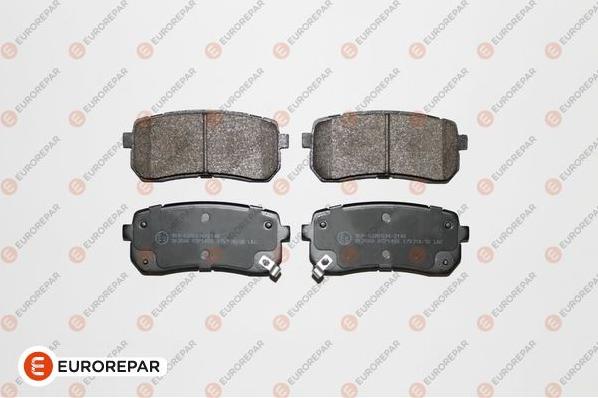 EUROREPAR 1617286980 - Kit de plaquettes de frein, frein à disque cwaw.fr