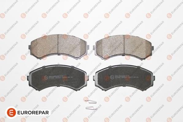 EUROREPAR 1617286180 - Kit de plaquettes de frein, frein à disque cwaw.fr