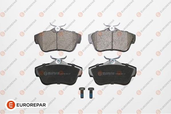 EUROREPAR 1617280980 - Kit de plaquettes de frein, frein à disque cwaw.fr