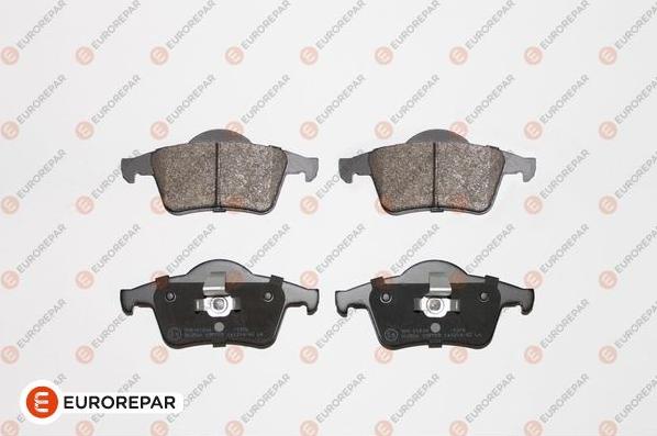 EUROREPAR 1617280080 - Kit de plaquettes de frein, frein à disque cwaw.fr