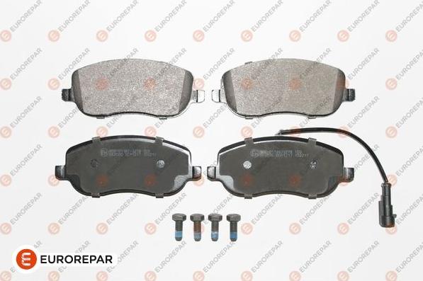 EUROREPAR 1617281180 - Kit de plaquettes de frein, frein à disque cwaw.fr