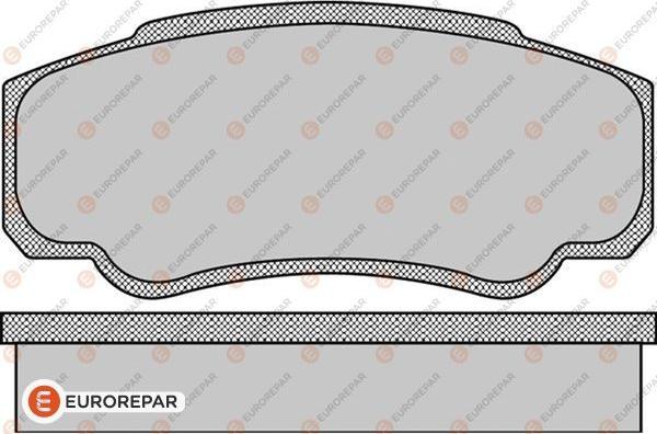 EUROREPAR 1617281780 - Kit de plaquettes de frein, frein à disque cwaw.fr