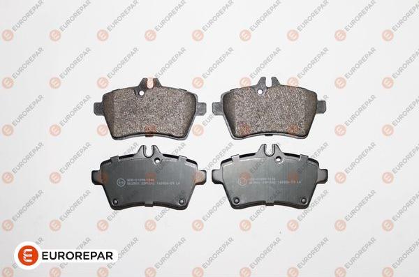 EUROREPAR 1617283680 - Kit de plaquettes de frein, frein à disque cwaw.fr