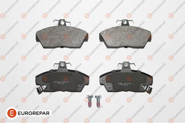 EUROREPAR 1617283080 - Kit de plaquettes de frein, frein à disque cwaw.fr