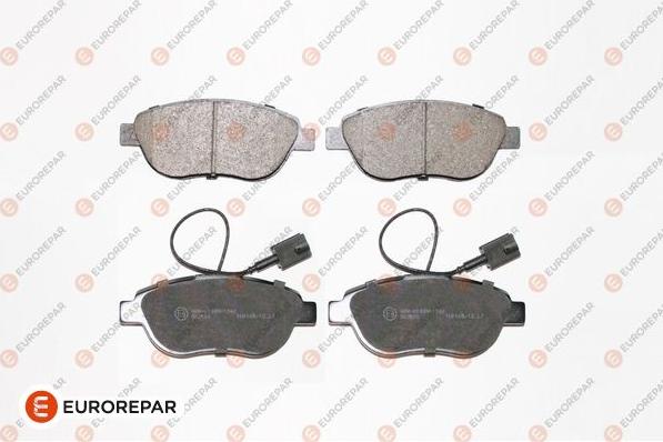 EUROREPAR 1617283780 - Kit de plaquettes de frein, frein à disque cwaw.fr