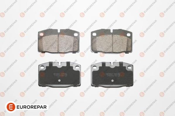 EUROREPAR 1617282780 - Kit de plaquettes de frein, frein à disque cwaw.fr