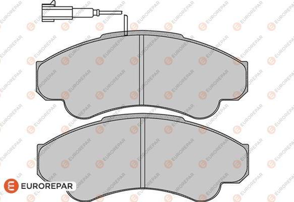 EUROREPAR 1617279380 - Kit de plaquettes de frein, frein à disque cwaw.fr