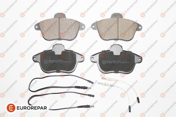 EUROREPAR 1617279780 - Kit de plaquettes de frein, frein à disque cwaw.fr