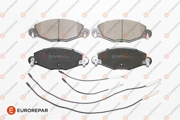 EUROREPAR 1617274180 - Kit de plaquettes de frein, frein à disque cwaw.fr