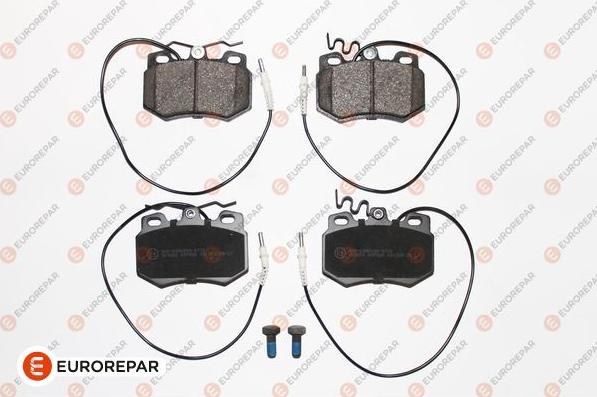 EUROREPAR 1617275980 - Kit de plaquettes de frein, frein à disque cwaw.fr