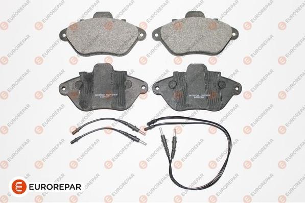 EUROREPAR 1617275080 - Kit de plaquettes de frein, frein à disque cwaw.fr