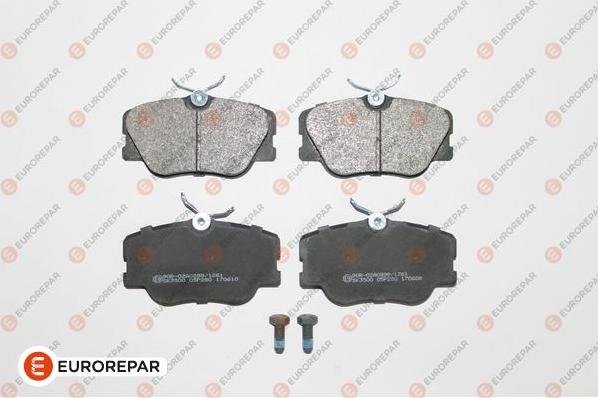 EUROREPAR 1617276680 - Kit de plaquettes de frein, frein à disque cwaw.fr