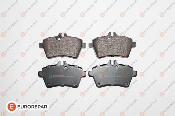 EUROREPAR 1617270980 - Kit de plaquettes de frein, frein à disque cwaw.fr