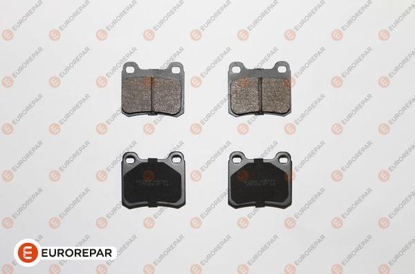 EUROREPAR 1617271480 - Kit de plaquettes de frein, frein à disque cwaw.fr