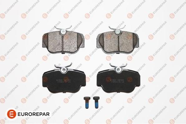 EUROREPAR 1617271080 - Kit de plaquettes de frein, frein à disque cwaw.fr