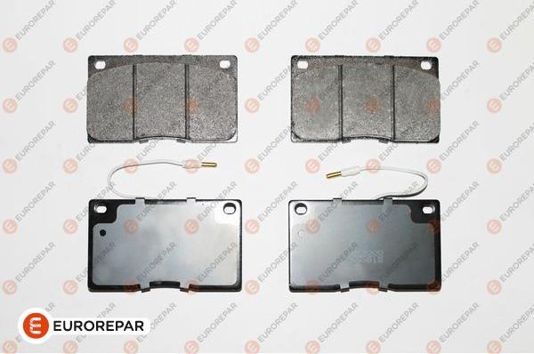 EUROREPAR 1617278480 - Kit de plaquettes de frein, frein à disque cwaw.fr