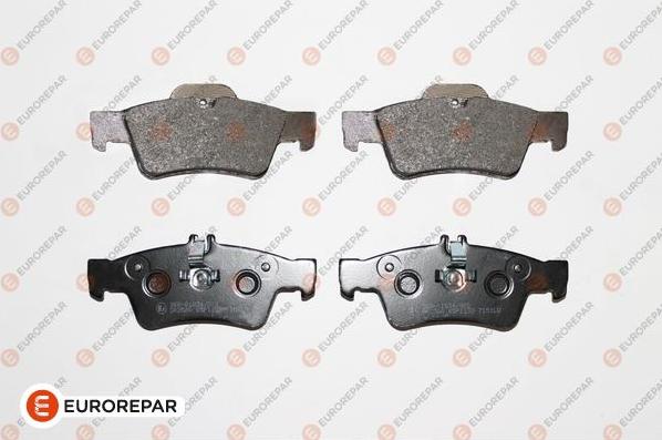 EUROREPAR 1617278280 - Kit de plaquettes de frein, frein à disque cwaw.fr