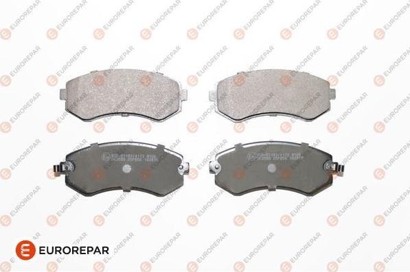 EUROREPAR 1617273080 - Kit de plaquettes de frein, frein à disque cwaw.fr