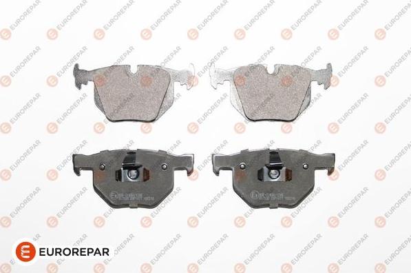 EUROREPAR 1617272080 - Kit de plaquettes de frein, frein à disque cwaw.fr