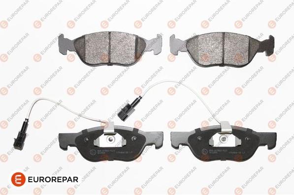 EUROREPAR 1617277080 - Kit de plaquettes de frein, frein à disque cwaw.fr