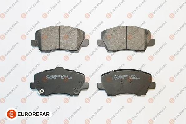 EUROREPAR 1689807880 - Kit de plaquettes de frein, frein à disque cwaw.fr