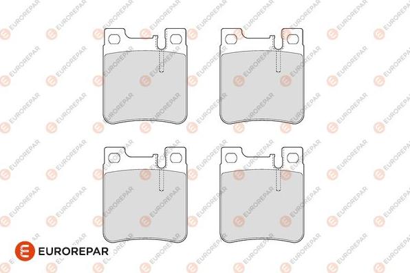 EUROREPAR 1686269380 - Kit de plaquettes de frein, frein à disque cwaw.fr