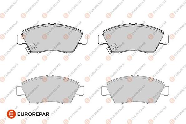 EUROREPAR 1686265280 - Kit de plaquettes de frein, frein à disque cwaw.fr