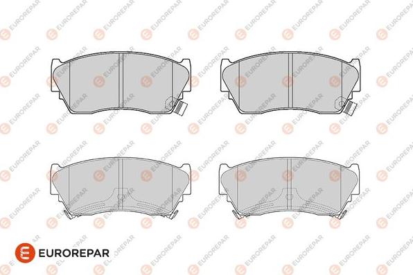 EUROREPAR 1686266880 - Kit de plaquettes de frein, frein à disque cwaw.fr