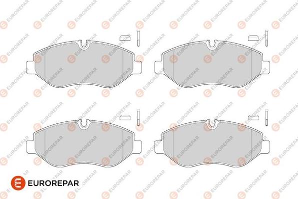 EUROREPAR 1686268280 - Kit de plaquettes de frein, frein à disque cwaw.fr