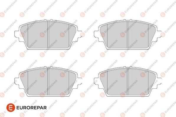 EUROREPAR 1686267880 - Kit de plaquettes de frein, frein à disque cwaw.fr