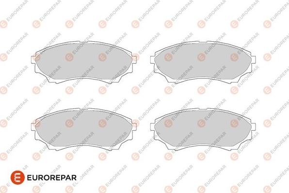 EUROREPAR 1686280280 - Kit de plaquettes de frein, frein à disque cwaw.fr