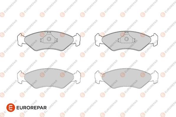 EUROREPAR 1686275980 - Kit de plaquettes de frein, frein à disque cwaw.fr