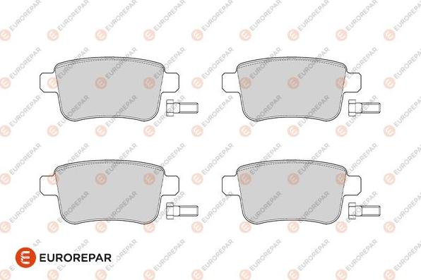 EUROREPAR 1686275080 - Kit de plaquettes de frein, frein à disque cwaw.fr