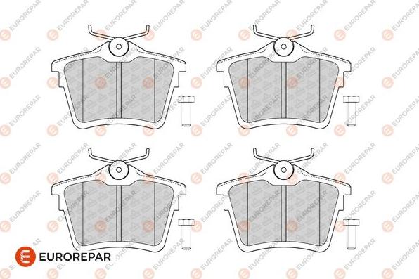 EUROREPAR 1686270680 - Kit de plaquettes de frein, frein à disque cwaw.fr