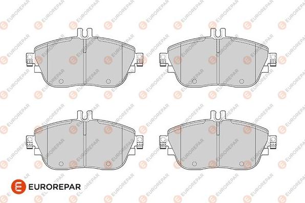 EUROREPAR 1686270880 - Kit de plaquettes de frein, frein à disque cwaw.fr