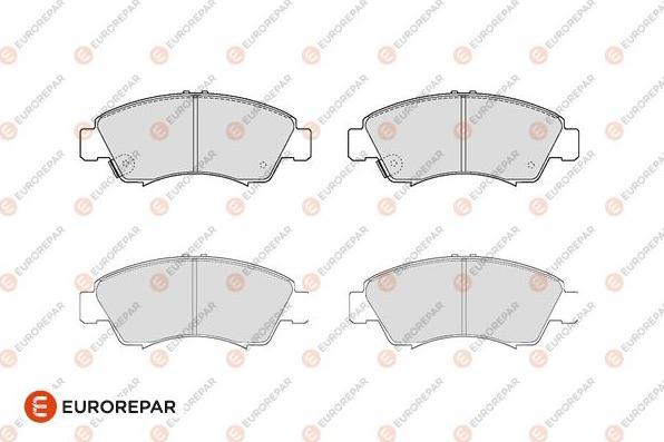 EUROREPAR 1686271880 - Kit de plaquettes de frein, frein à disque cwaw.fr