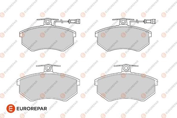 EUROREPAR 1686271380 - Kit de plaquettes de frein, frein à disque cwaw.fr