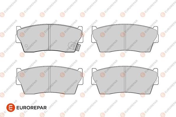 EUROREPAR 1686278280 - Kit de plaquettes de frein, frein à disque cwaw.fr